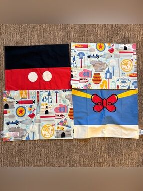 Disney Parks Mousewares kitchen placemats set of 4 Mickey Minnie Donald Pluto